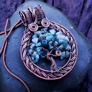 Tree of Life Wire Wrap Tutorial | How To Make A Beaded Wire Tree of Life Pendant Necklace | By Bobi Jo Gilman