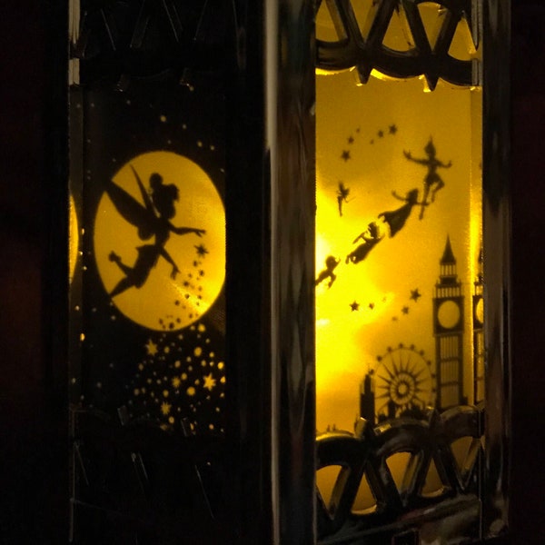 Peter Pan Inspired - Battery-Operated Plastic Mini Lanterns