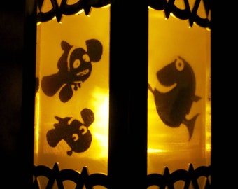 Disney Pixar Finding Nemo / Dory - Battery-Operated Plastic Mini Lanterns