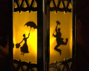 Mary Poppins - Battery-Operated Plastic Mini Lanterns