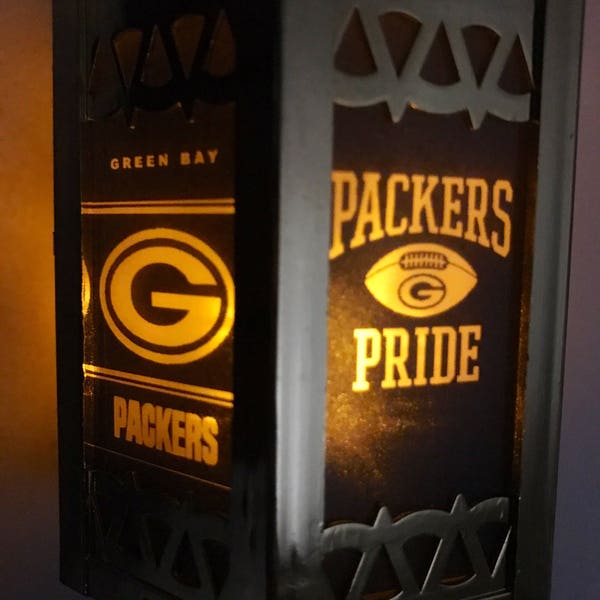 Green Bay Packers Lantern Etsy