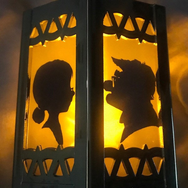 Disney Pixar UP Carl & Ellie inspired - Battery-Operated Plastic Mini Lanterns