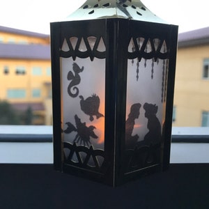 Disney The Little Mermaid Inspired Battery-Operated Plastic Mini Lantern image 4