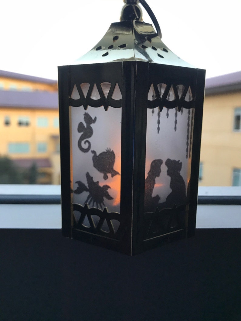 Disney The Little Mermaid Inspired Battery-Operated Plastic Mini Lantern image 4