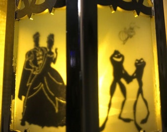 Disney Princess and the Frog Inspired - Battery-Operated Plastic Mini Lantern