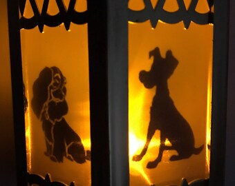 Lady and the Tramp Floating Frame - Etsy