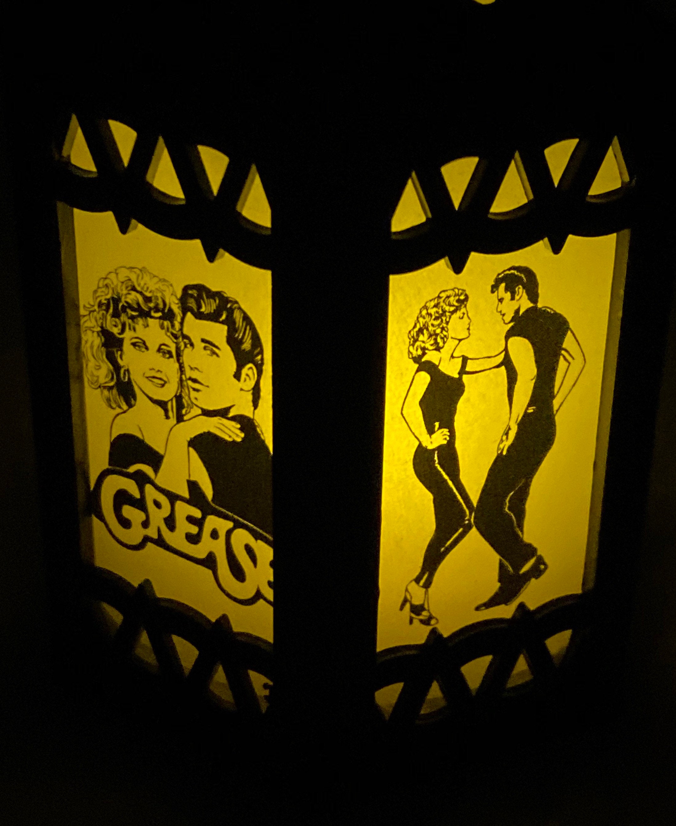 Grease the movie Inspired BatteryOperated Plastic Mini Etsy