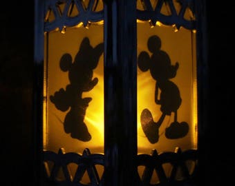 Mickey Fab5 (with Daisy) Inspired - Battery-Operated Plastic Mini Lanterns