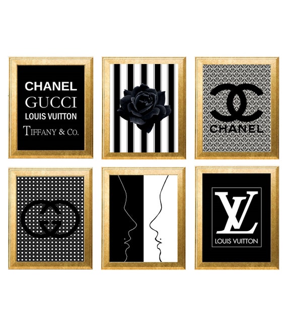 Decal Louis Vuitton Wall Stickers deep cool