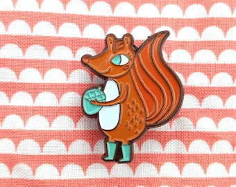 Squirrel Girl Enamel Pin