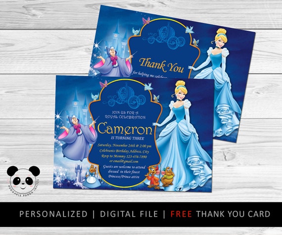 cinderella birthday invitation cinderella invitations etsy free printable cinderella invitations