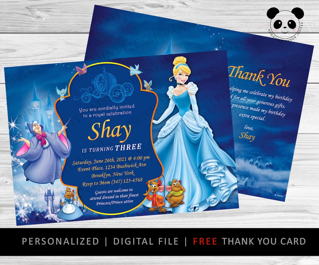 cinderella-birthday-invitation-cinderella-invitations-cinderella-invites-princess-printables-free-thank-you-card-etsy