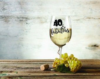 Custom Wine Glass Decals/ Birthday/Grad Party And Special Event Glass Labels/Personalized Wine Glass Stickers/Static Cling Decals/Name Decal