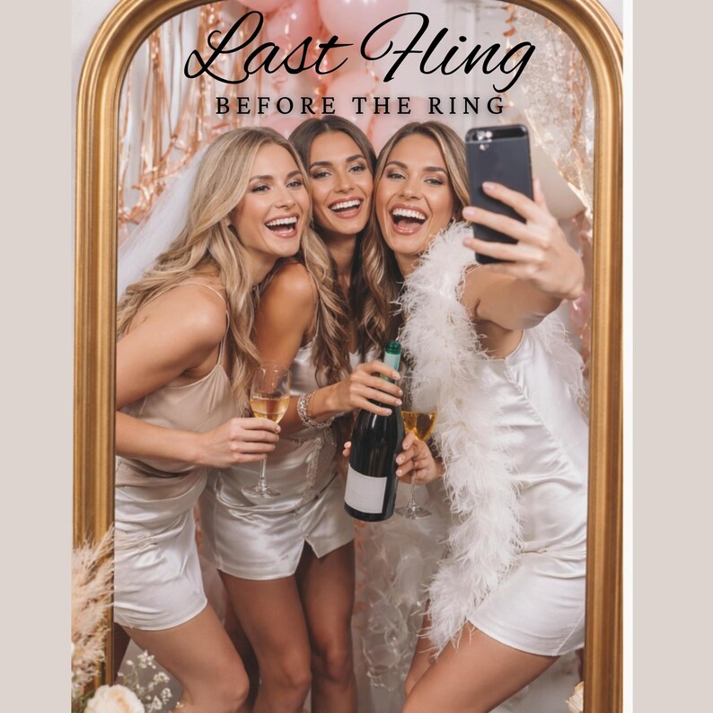 Wedding Mirror Decal, Custom Welcome Sign Sticker, Personalized Selfie Mirror Sign, Reception Entrance Decor, DIY Wedding Vinyl image 14