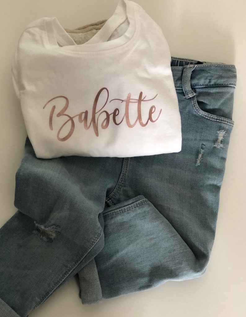 Custom Iron on Decal/iron on Transfer/diy Tshirts/personalized Etsy