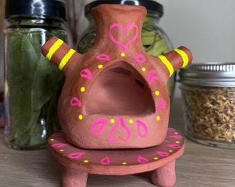 Heart Reflection Fire Holder Set