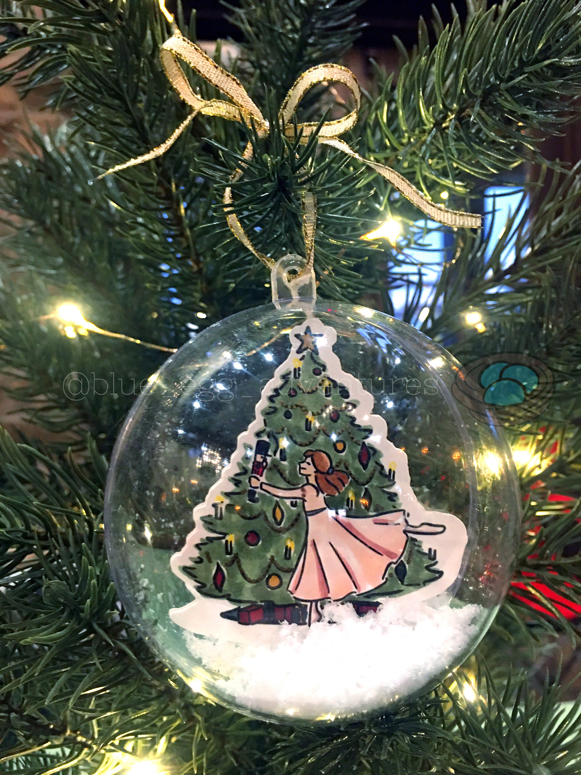 Nutcracker Ornament Nutcracker Ballet Christmas Ornament Etsy