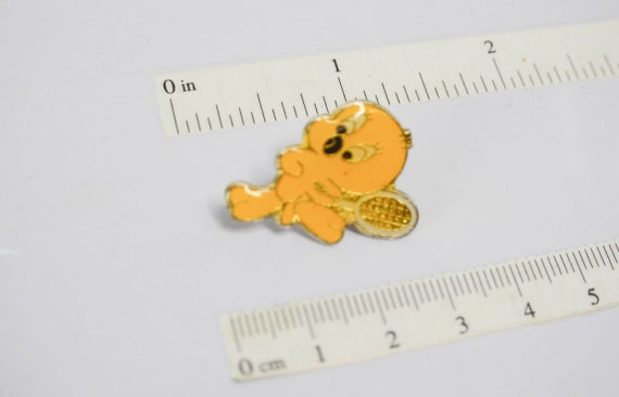 Vintage pins Tweety bird, racket bird, Titi and G… - image 5