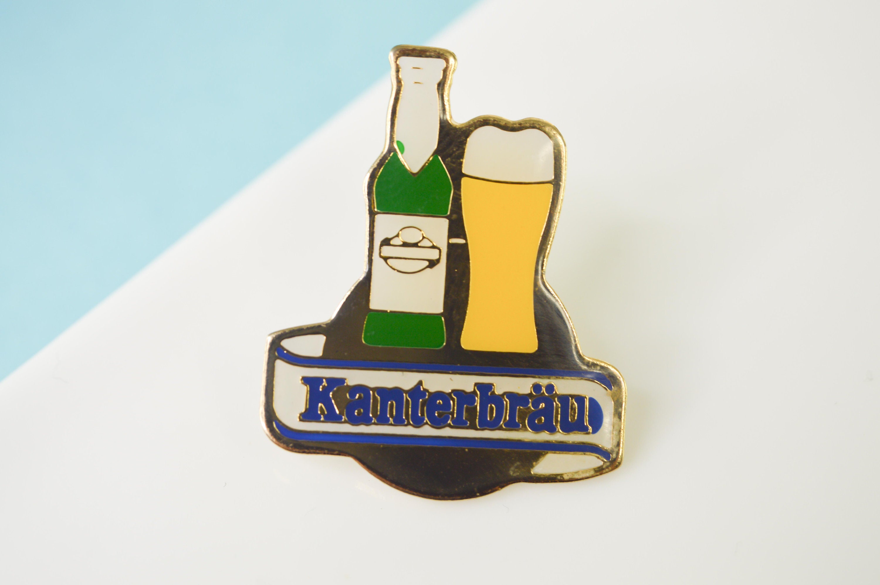 Kanterbrau Beer Bottle Pins Drink Aperitif Alcohol Rock Etsy
