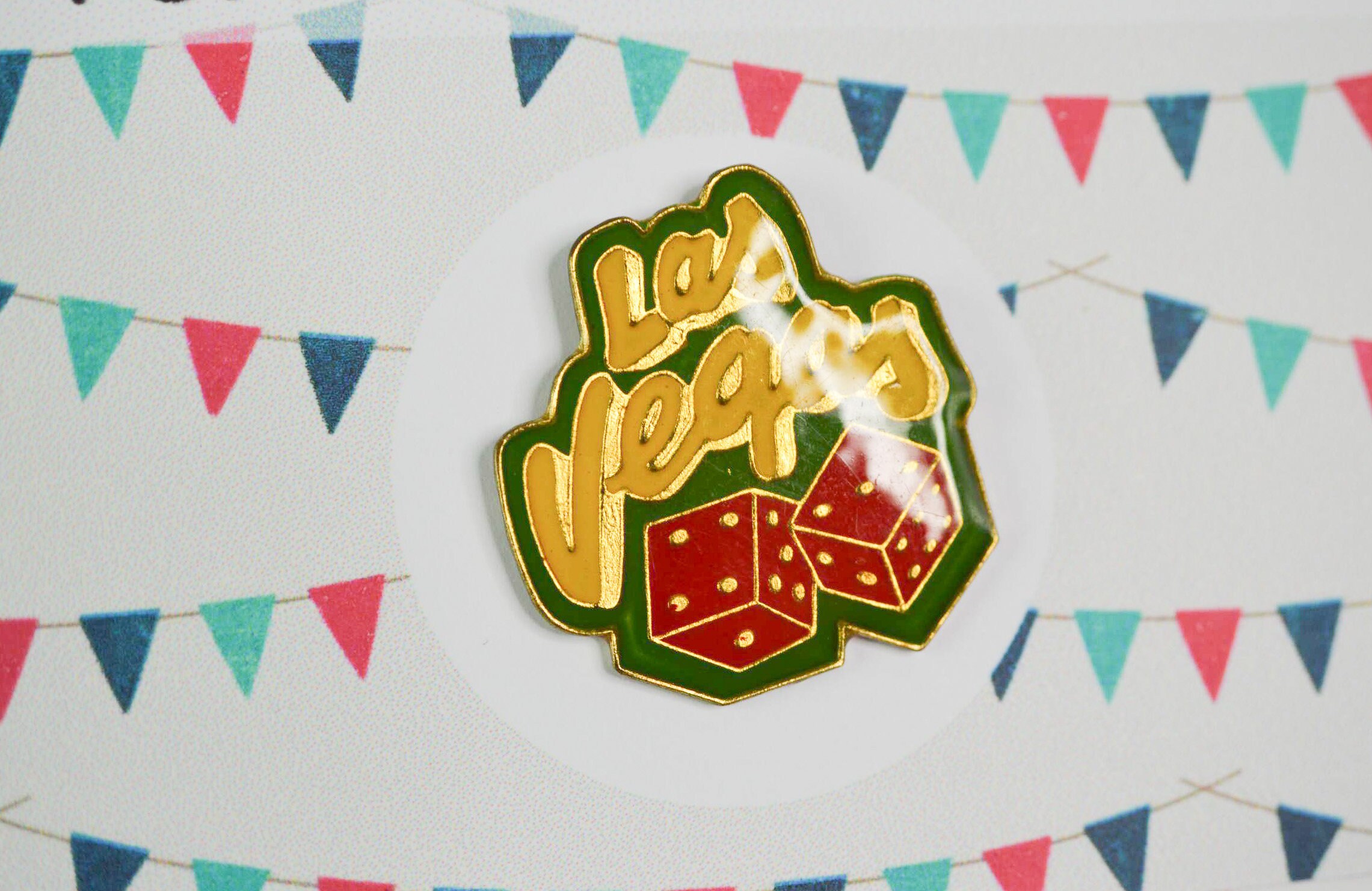 Vintage Las Vegas pins gambling dice Casino gambling Etsy