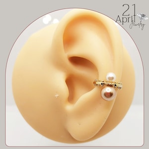 Boucles d'oreilles cartilage, cristal Swarovski, plaqué or rose, plaqué or blanc, boucle d'oreille Helix,protège-oreilles,non piercing