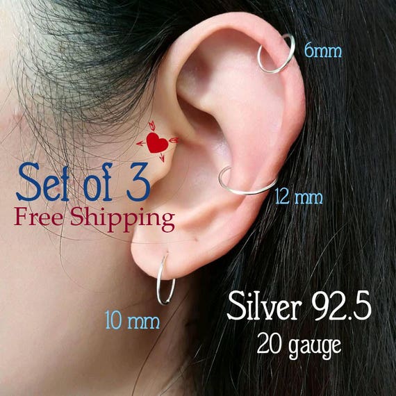 20 gauge hoop earring for cartilage discount