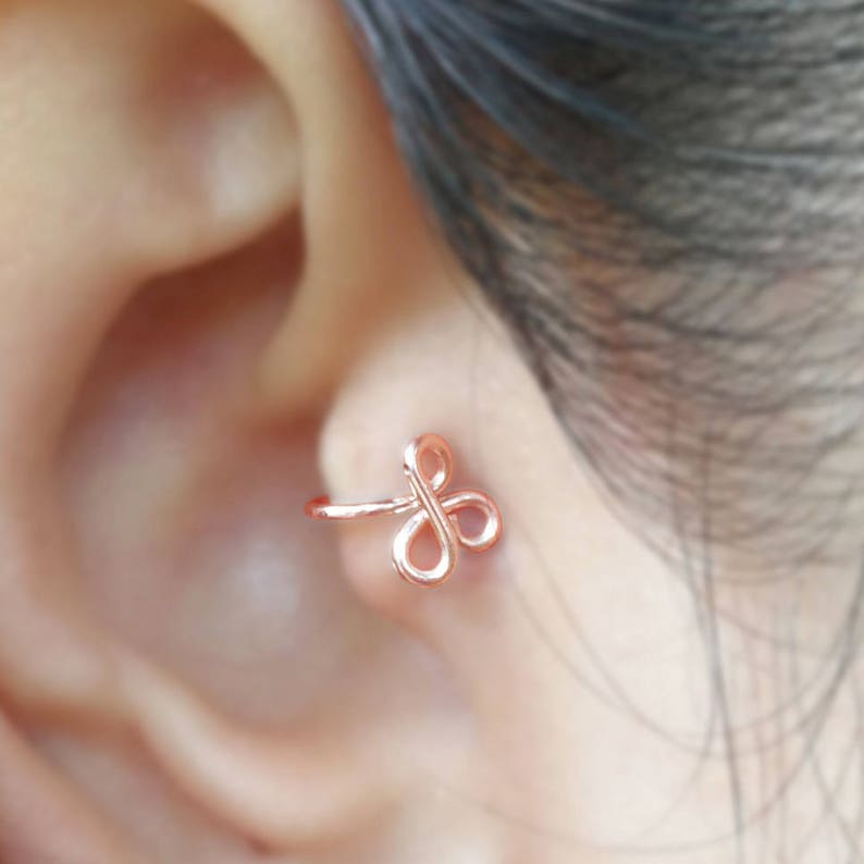 Cartilage Earrings Tragus Earrings Ear Cuffs No Piercing Etsy Australia