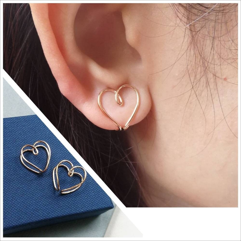 ◎reinheart◎ Heart stamp earcuff Heart stamp earcuff - reinheart | 60% - Asian Fashion Online