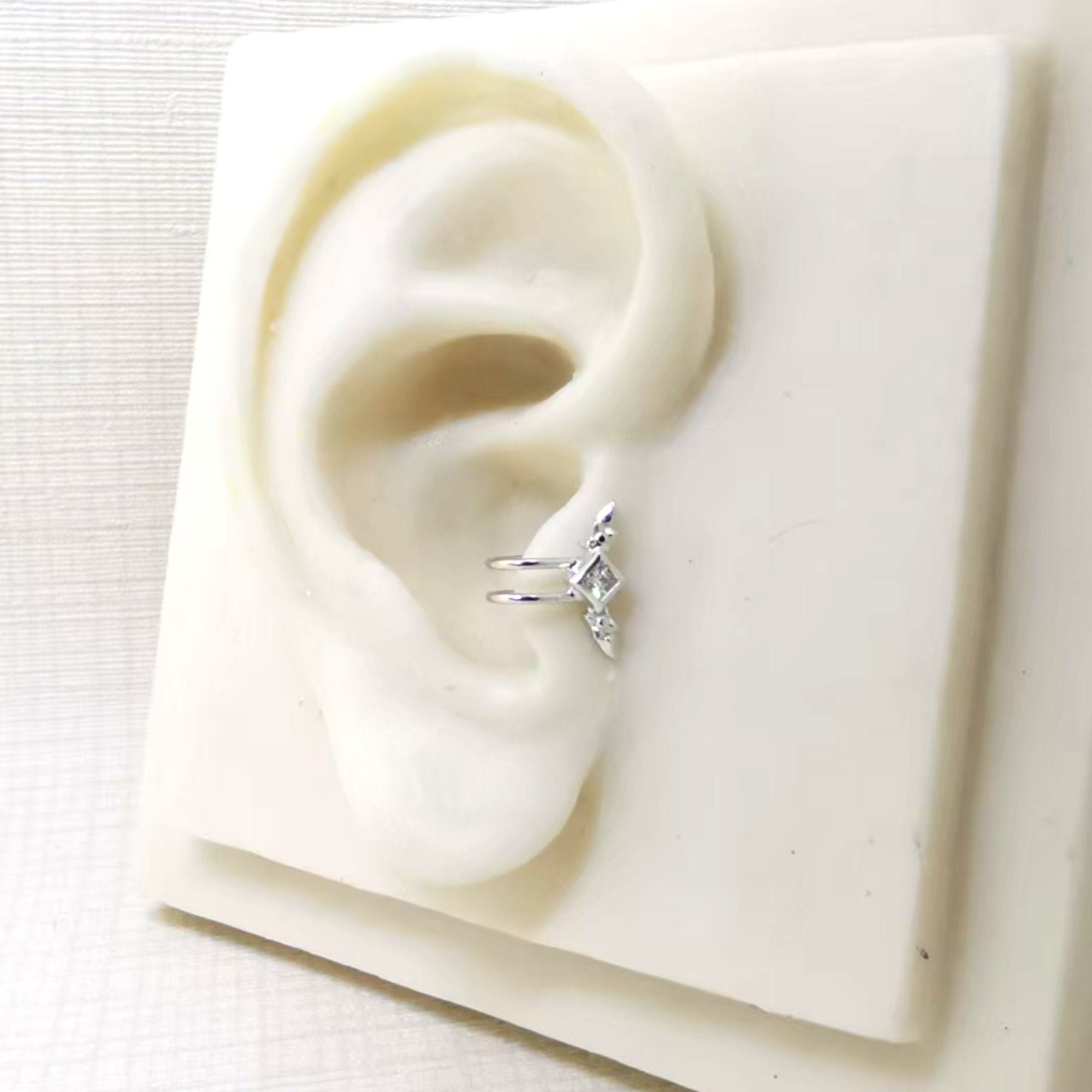 Shuxin, orecchini a perno da donna, in argento Sterling 925