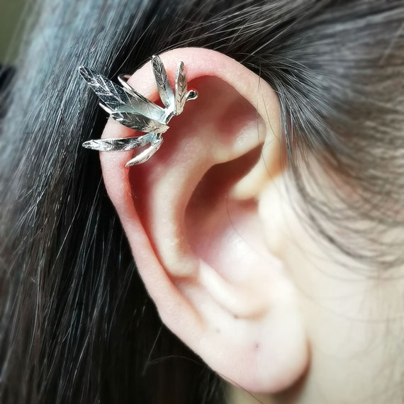 Angel wing 2024 ear cuff