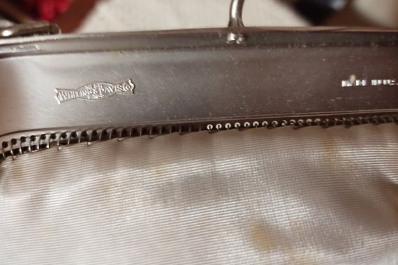 Vintage Aluminum mesh purse Aluminum fishtail pur… - image 6
