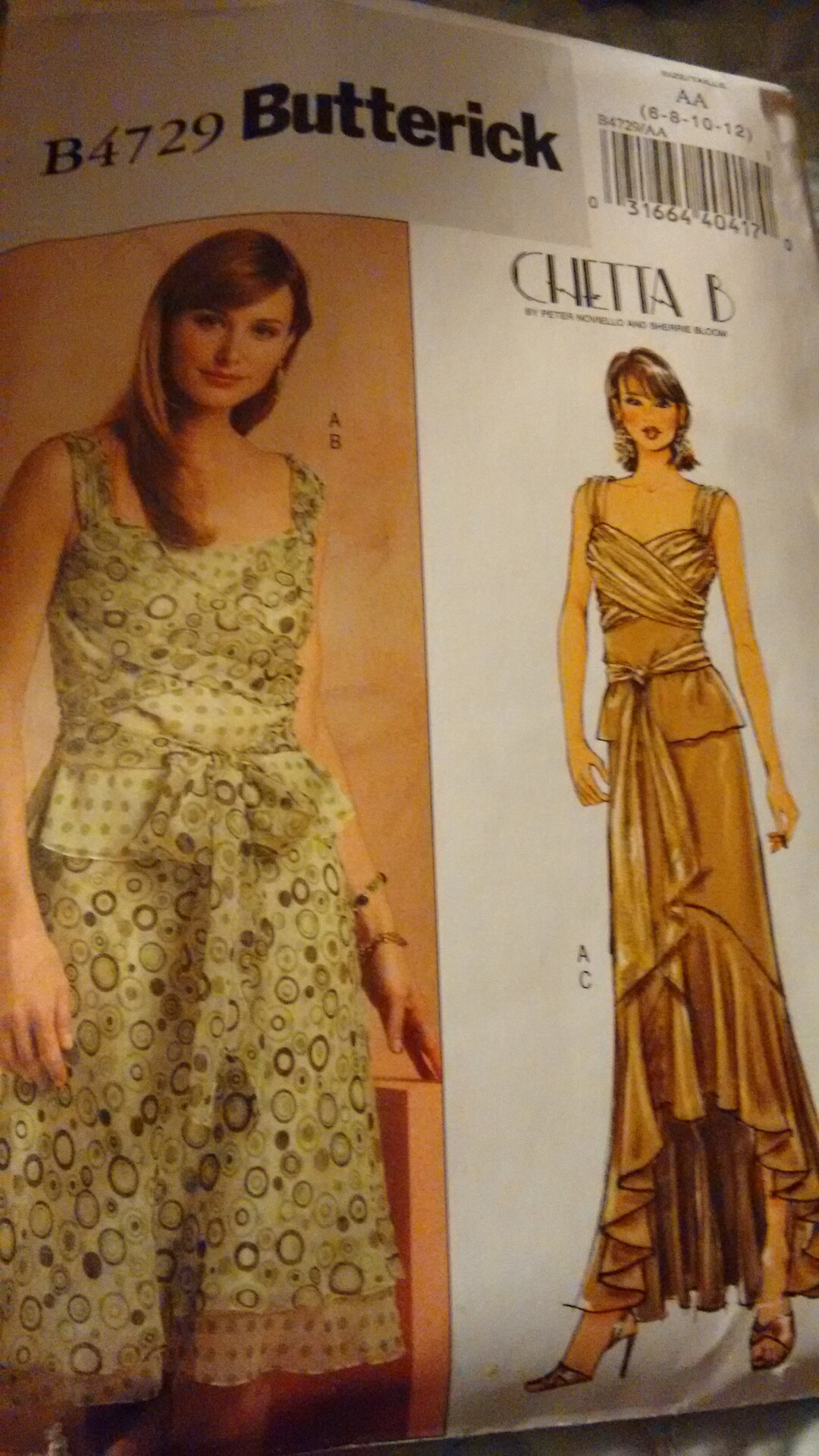 Butterick B4729 Chetta B Dress Pattern (sizes 6-12) - Etsy