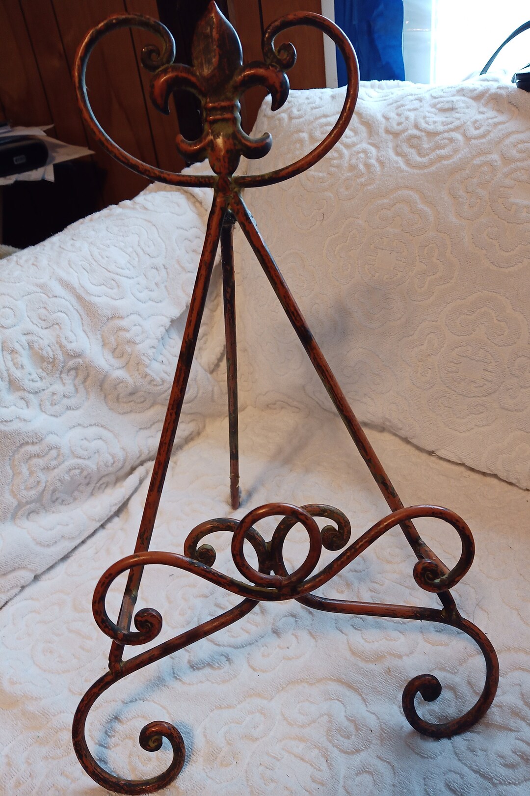 Picture Easel Display Easel Brass Display Easel Vintage Art Display