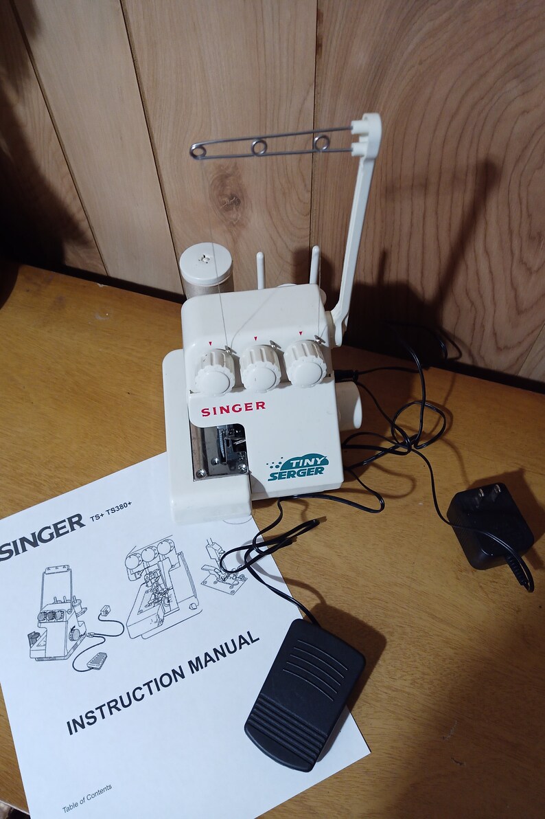 Singer Tiny Serger Singer TS380 Singer TS380A Serger Machine Etsy Australia