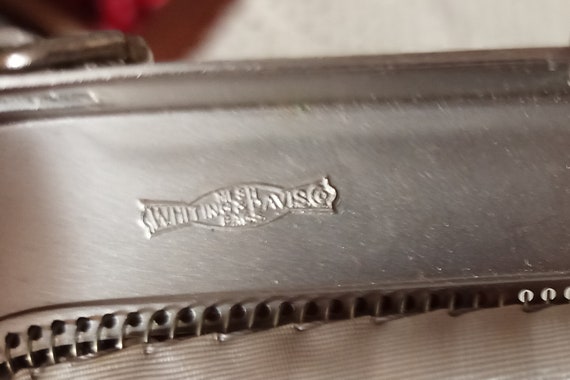 Vintage Aluminum mesh purse Aluminum fishtail pur… - image 2