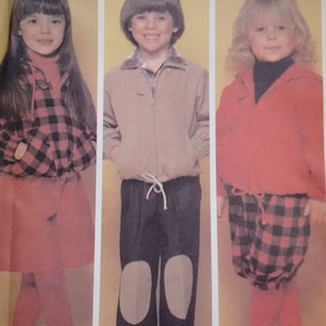 kids clothes patterns toddler jacket pattern sewing pattern sew easy pattern McCall&#39;s children&#39;s patterns gifts for kids jackets knickers