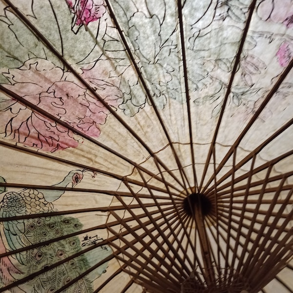Décoration murale chinoise vintage parasol chinois accessoires de photographie accessoires de séance photo cadeaux pour maman cadeaux pour grand-mère chambre décoration murale bureau