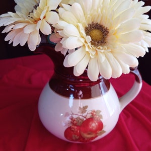 McCoy Krug Vintage McCoy Keramik Apfelkrug Vintage-Vasen McCoy Vase Bauernhaus Dekor Vintage-Küche Dekor Geburtstag Geschenke für Sie