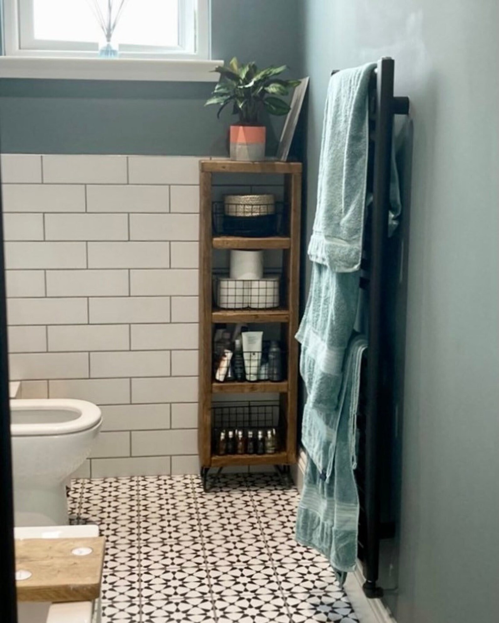 Rustic Bathroom Storage Unit. Etsy UK