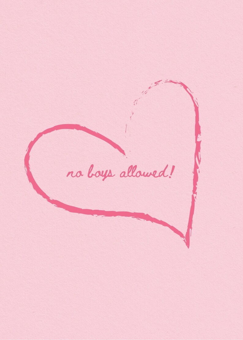 Galentines Invitation Template Digital Template Invite Design Printable