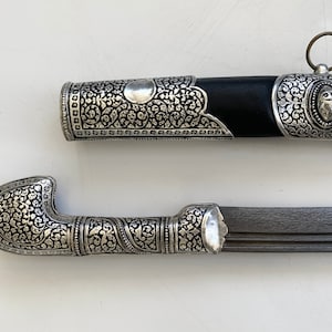 Legendary Cossack Shashka, Hand-Forged Sword, Caucasian Shashka, Personalized Swords for Man, Luxury Gift for Man, Anniversary Gift for Man