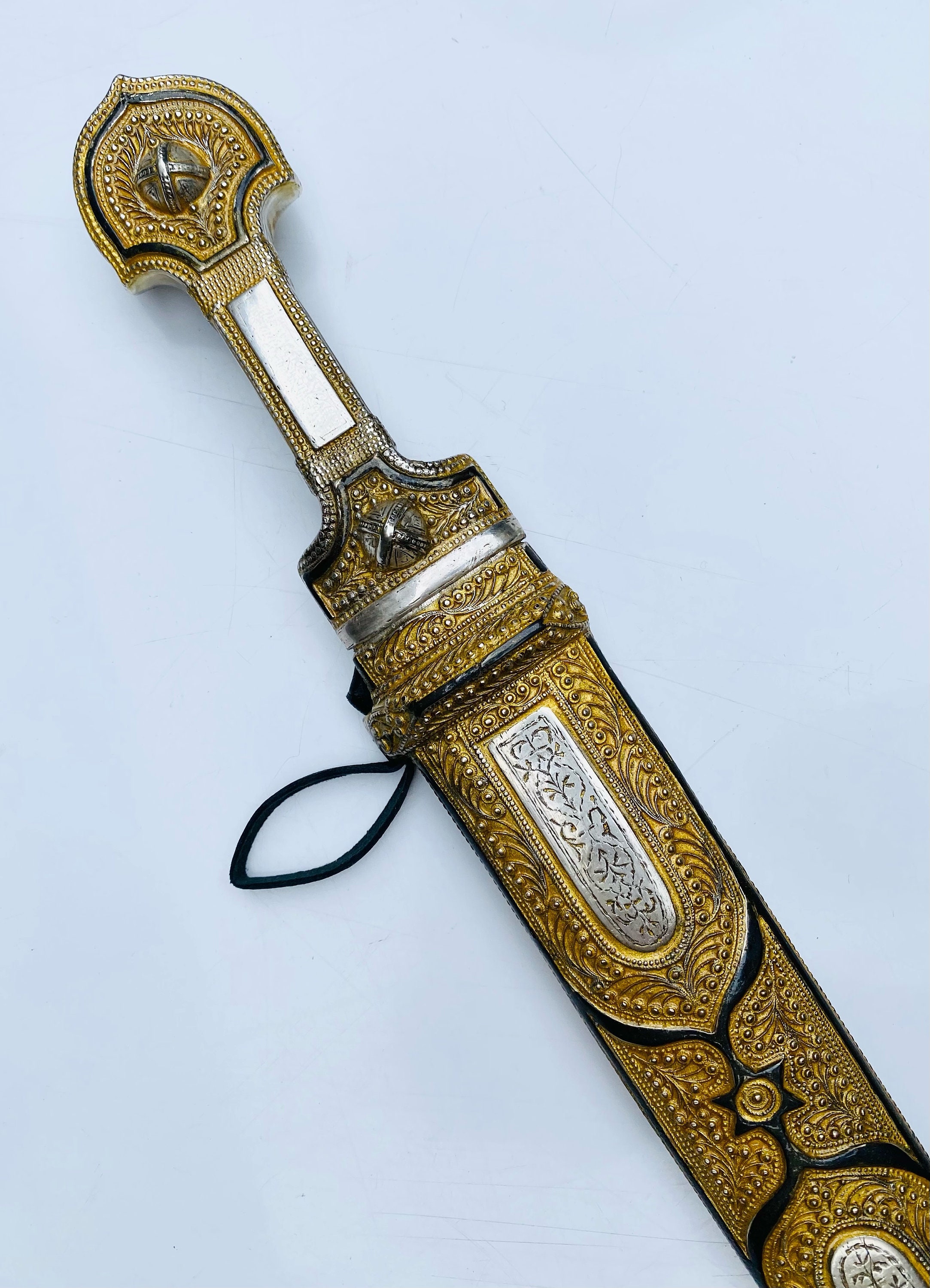 Handmade Caucasian Dagger Forged Sword Georgian Kindjal -  Portugal