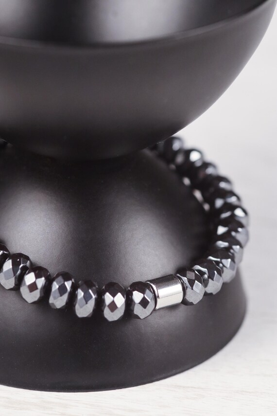 高品質ファッショナブルなヘマタイトステンレススチールヒーリングデタ