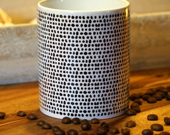 Dots Art Tasse / Kaffeetasse Kaffeebecher