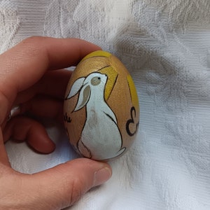 Custom wooden egg Pick your own design Personalized Easter gift Animal décor Favorite character décor Personalized Easter egg image 4