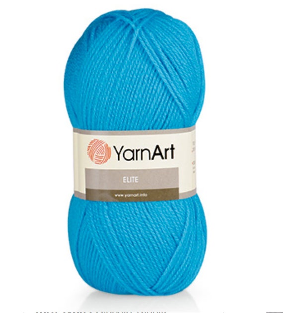 Yarnart Elite Hand Knit Yarn Acrylic Yarn Color Choice Hand Knit Crochet Soft Yarn Spring Yarn