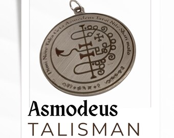 Asmodeus' Gamblers Demon Talisman: Enhance Your Luck, Transform Your Life