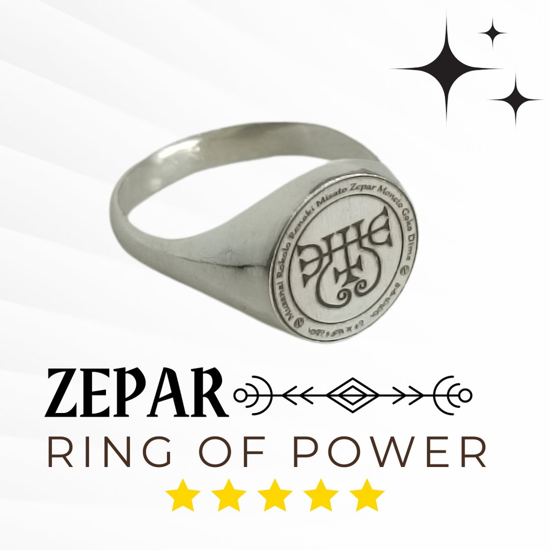 Magical Ring of Power of Demon Zepar Occult Ring Demon Ring Etsy