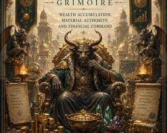 Mammon Grimoire: Wealth, Financial Control, Material Strategy (Digital PDF) - Ars Goetia