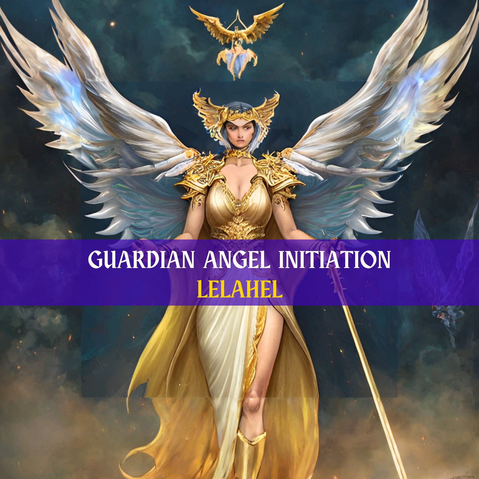 Initiation Grimoire of Guardian Angel Lelahel for Fame Etsy Canada